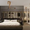 Plafondlamp Karbon Tube 1-Lichts Goud - Giga Meubel