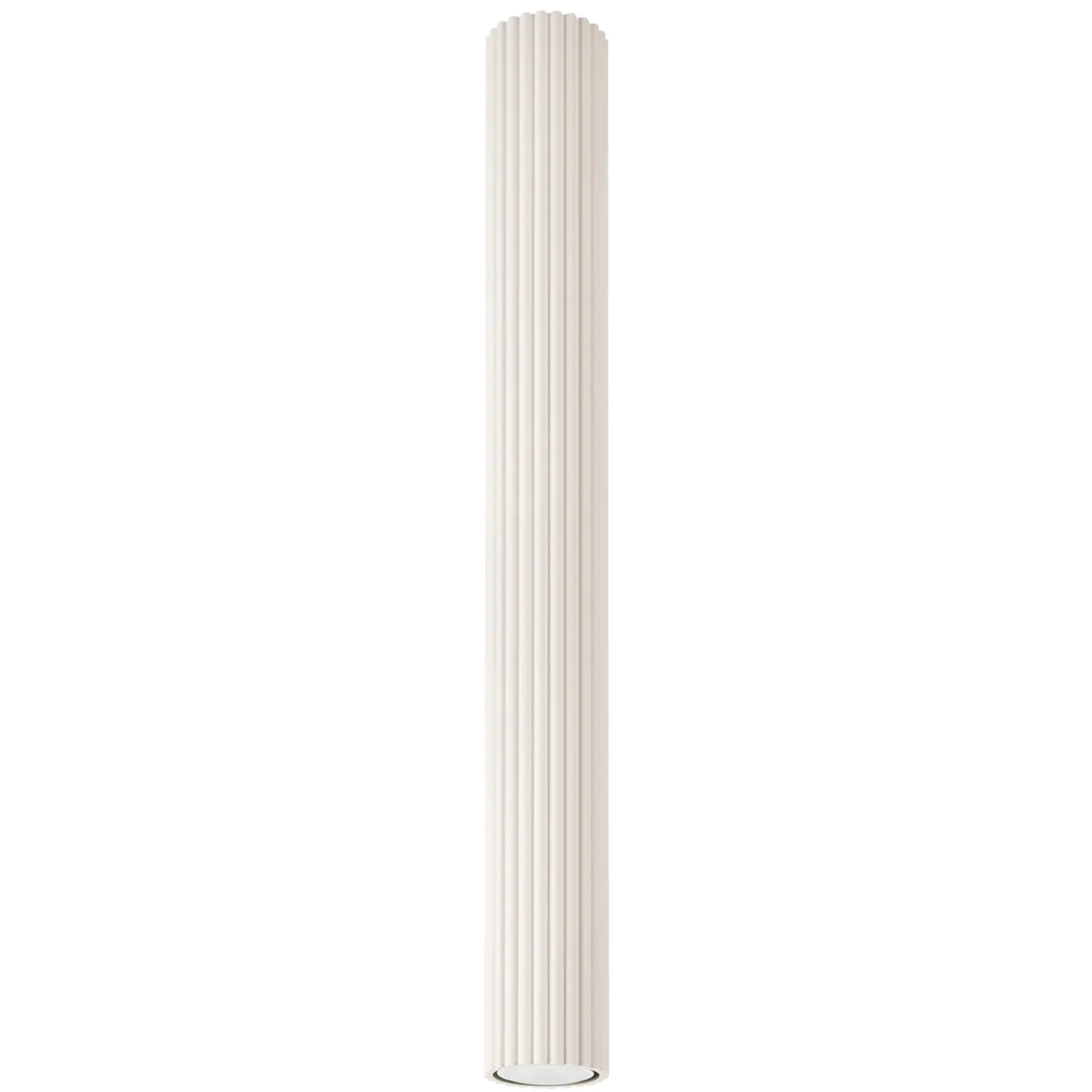 Plafondlamp Karbon Tube 1-Lichts Beige - Giga Meubel
