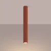 Plafondlamp Karbon Tube 1-Lichts Oker - Giga Meubel