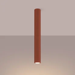 Plafondlamp Karbon Tube 1-Lichts Oker - Giga Meubel