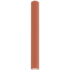 Plafondlamp Karbon Tube 1-Lichts Oker - Giga Meubel