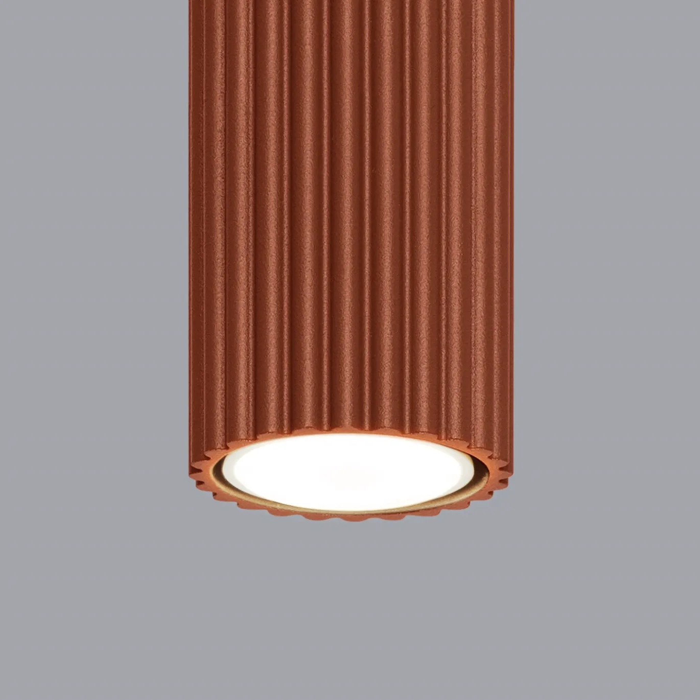 Plafondlamp Karbon Tube 1-Lichts Oker - Giga Meubel