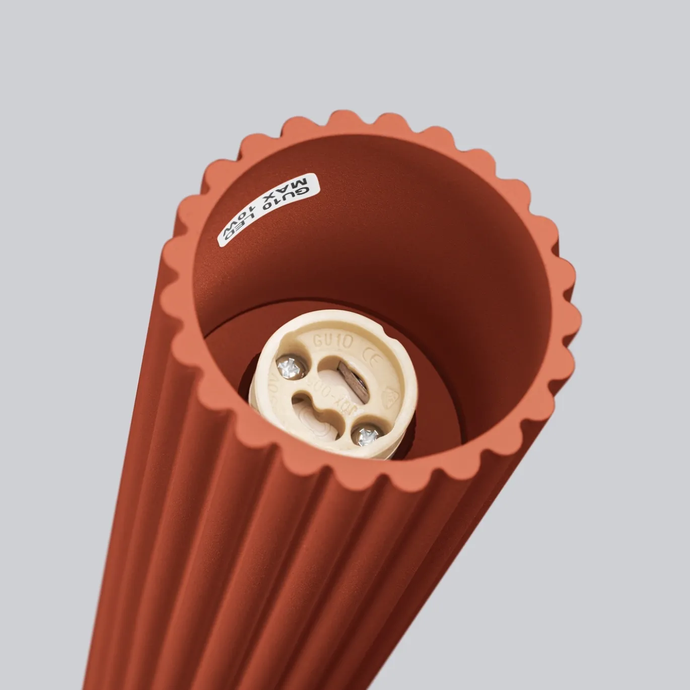 Plafondlamp Karbon Tube 1-Lichts Oker - Giga Meubel