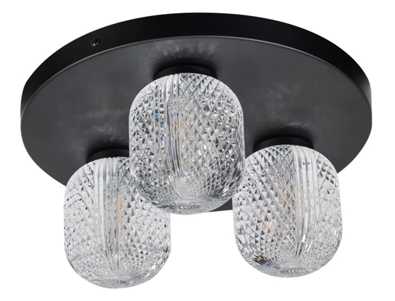 Plafondlamp Kristel 3-Lichts Ø32cm - Giga Meubel
