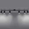 Plafondlamp Lemmi 6-Lichts Zwart - Giga Meubel