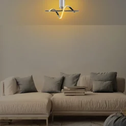 Plafondlamp Likma Chrome