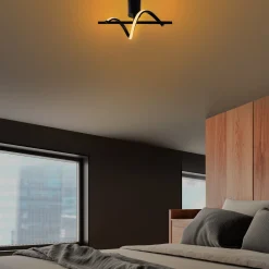 Plafondlamp Likma Zwart