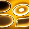 Plafondlamp Loïs Extra LED Zwart Ø23cm - Giga Meubel