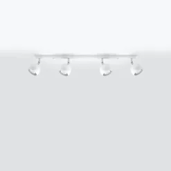 Plafondlamp Oculare 4-Lichts Wit - Giga Meubel