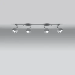 Plafondlamp Oculare 4-Lichts Wit - Giga Meubel