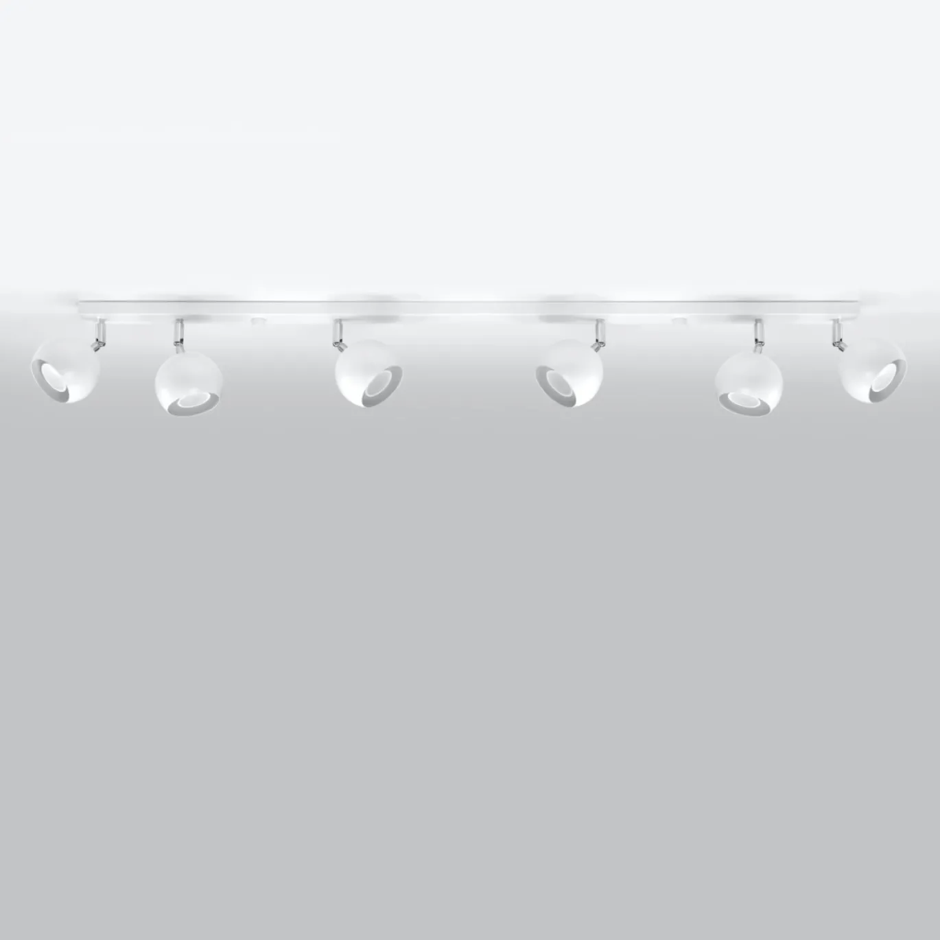 Plafondlamp Oculare 6-Lichts Wit - Giga Meubel