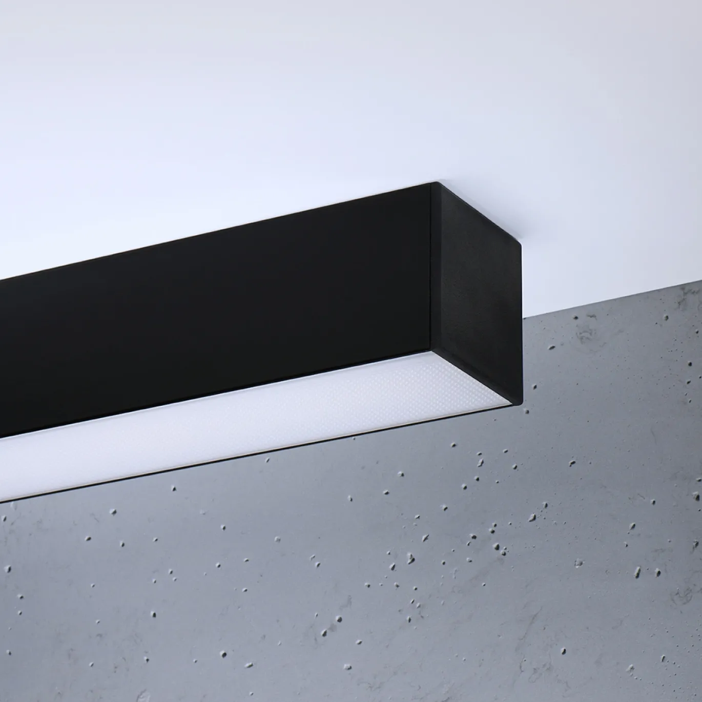 Plafondlamp Pinne Zwart 3000K 90cm - Giga Meubel