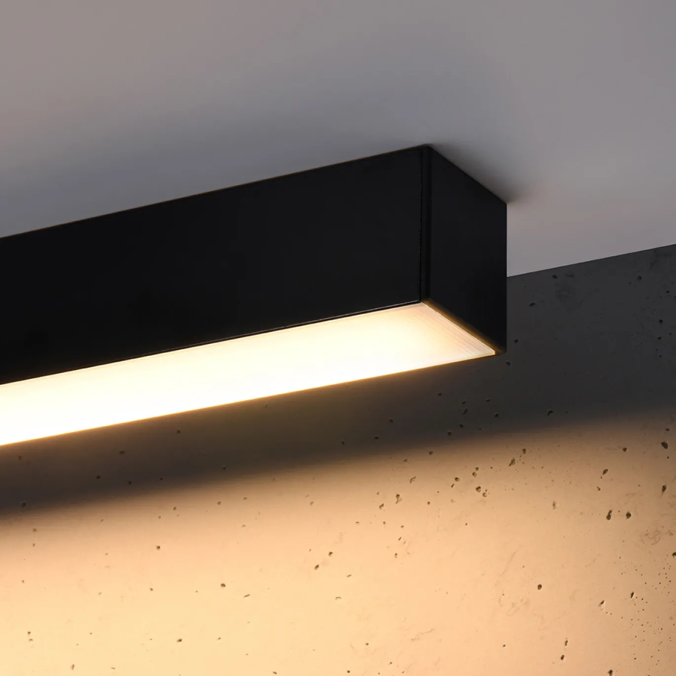 Plafondlamp Pinne Zwart 3000K 90cm - Giga Meubel