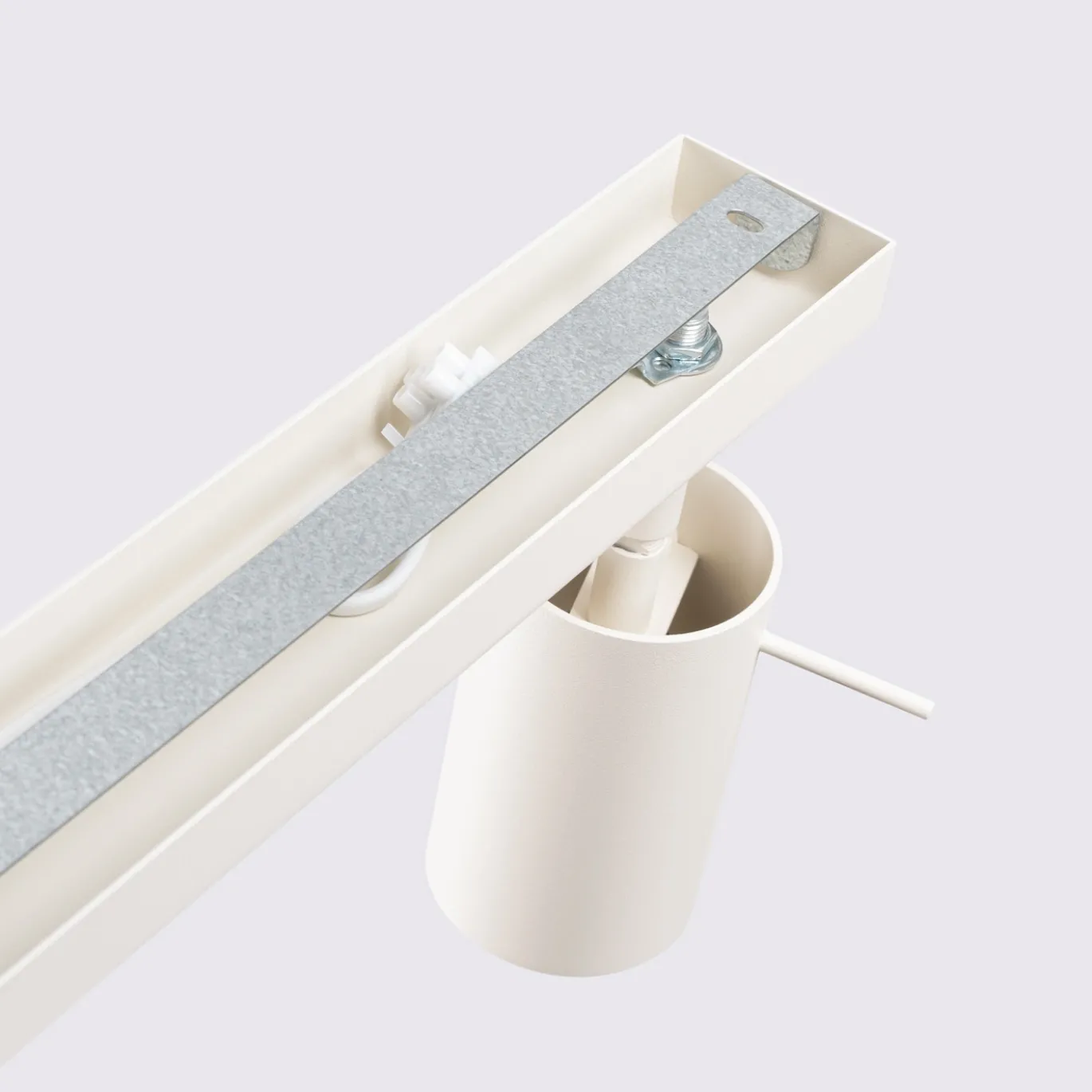 Plafondlamp Ring 4-Lichts Beige - Giga Meubel