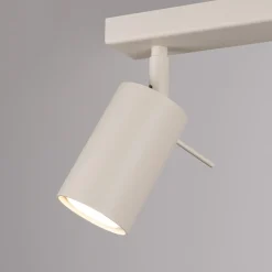 Plafondlamp Ring 4-Lichts Beige - Giga Meubel