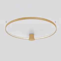 Plafondlamp Rio Goud 4000K Ø78cm - Giga Meubel