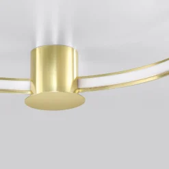 Plafondlamp Rio Polished Gold 3000K Ø78cm - Giga Meubel