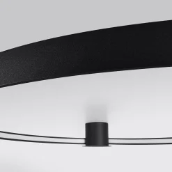 Plafondlamp Rio Zwart 4000K Ø55cm - Giga Meubel