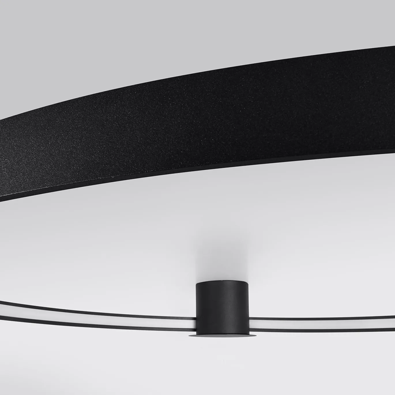 Plafondlamp Rio Zwart 4000K Ø55cm - Giga Meubel