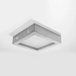 Plafondlamp Riza Vierkant Beton - Giga Meubel