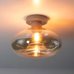 Plafondlamp Soll 1-Lichts Beige - Giga Meubel