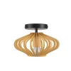 Plafondlamp Tess Hout Naturel Ø22cm - Giga Meubel