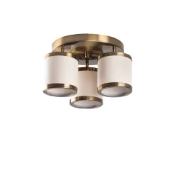 Plafondlamp Way Goud 3-Lichts