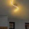 Plafondlamp Yilan Goud