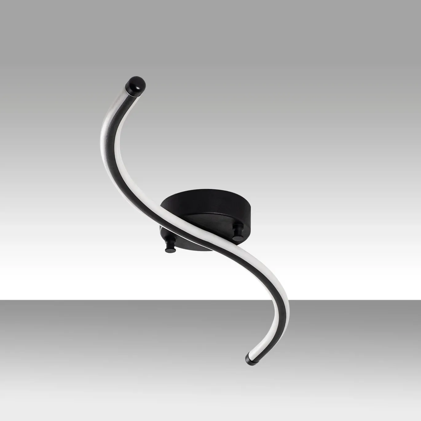 Plafondlamp Yilan Zwart