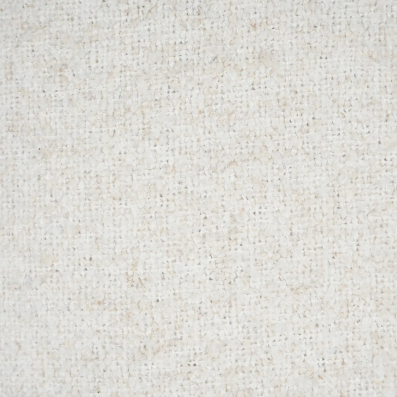 Poef Avia Beige Bouclé 45cm - Giga Meubel