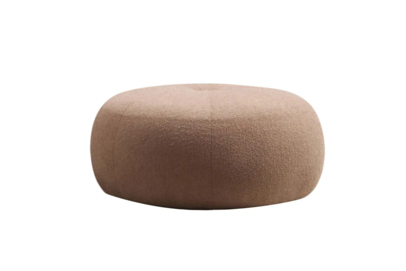 Poef Tina Cappuccino Ø55cm
