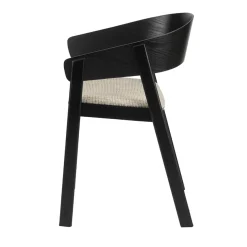 Pole to Pole Armstoel Edo Hout Zwart