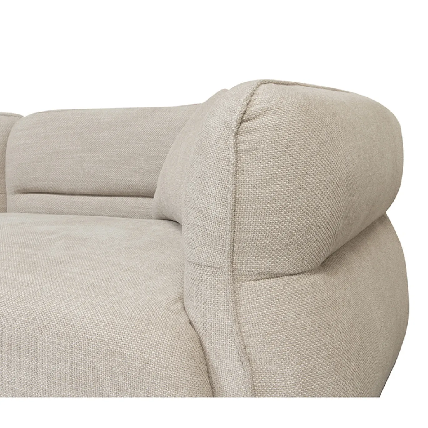 Pole to Pole Bank Rome 4-Zits + Hocker Beige