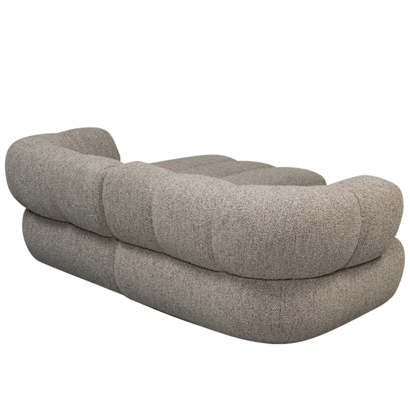Pole to Pole Chaise Longue Bank New York 2,5-Zits Zand Bouclé