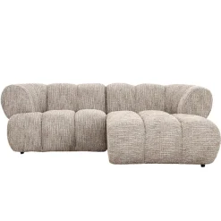 Pole to Pole Chaise Longue Bank New York 2,5-Zits Grijs