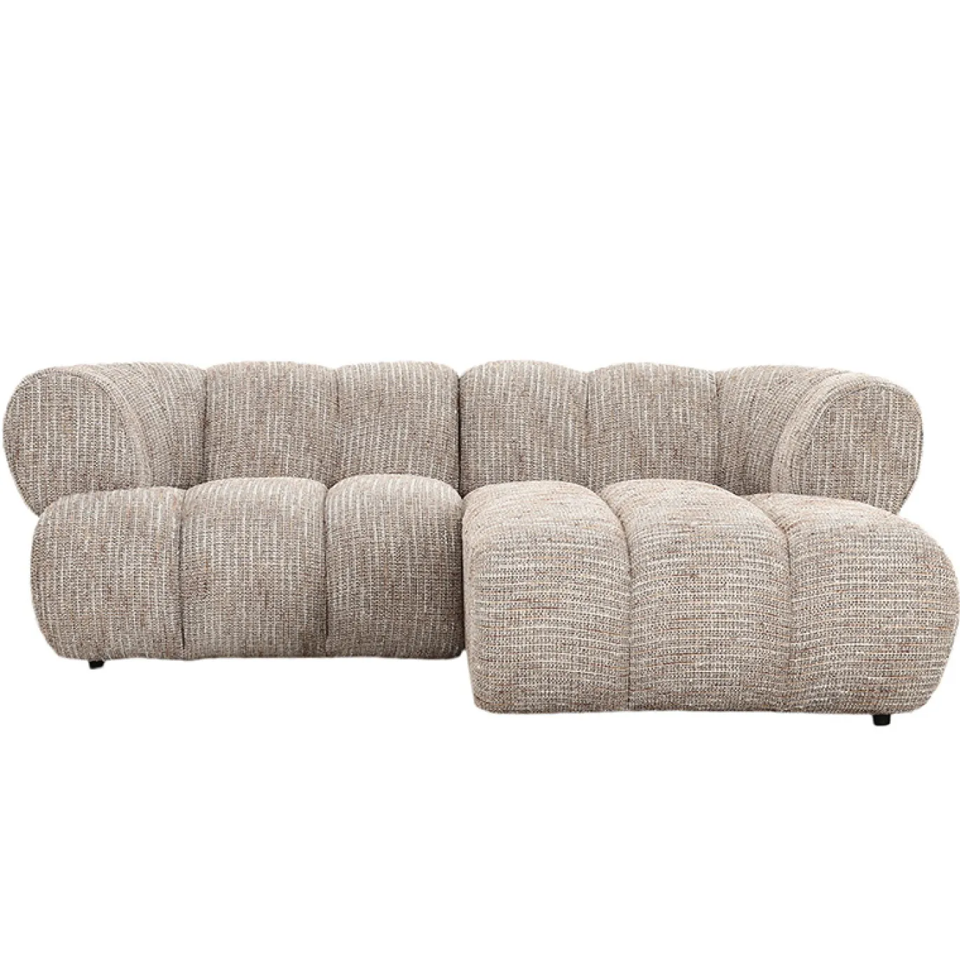 Pole to Pole Chaise Longue Bank New York 2,5-Zits Grijs