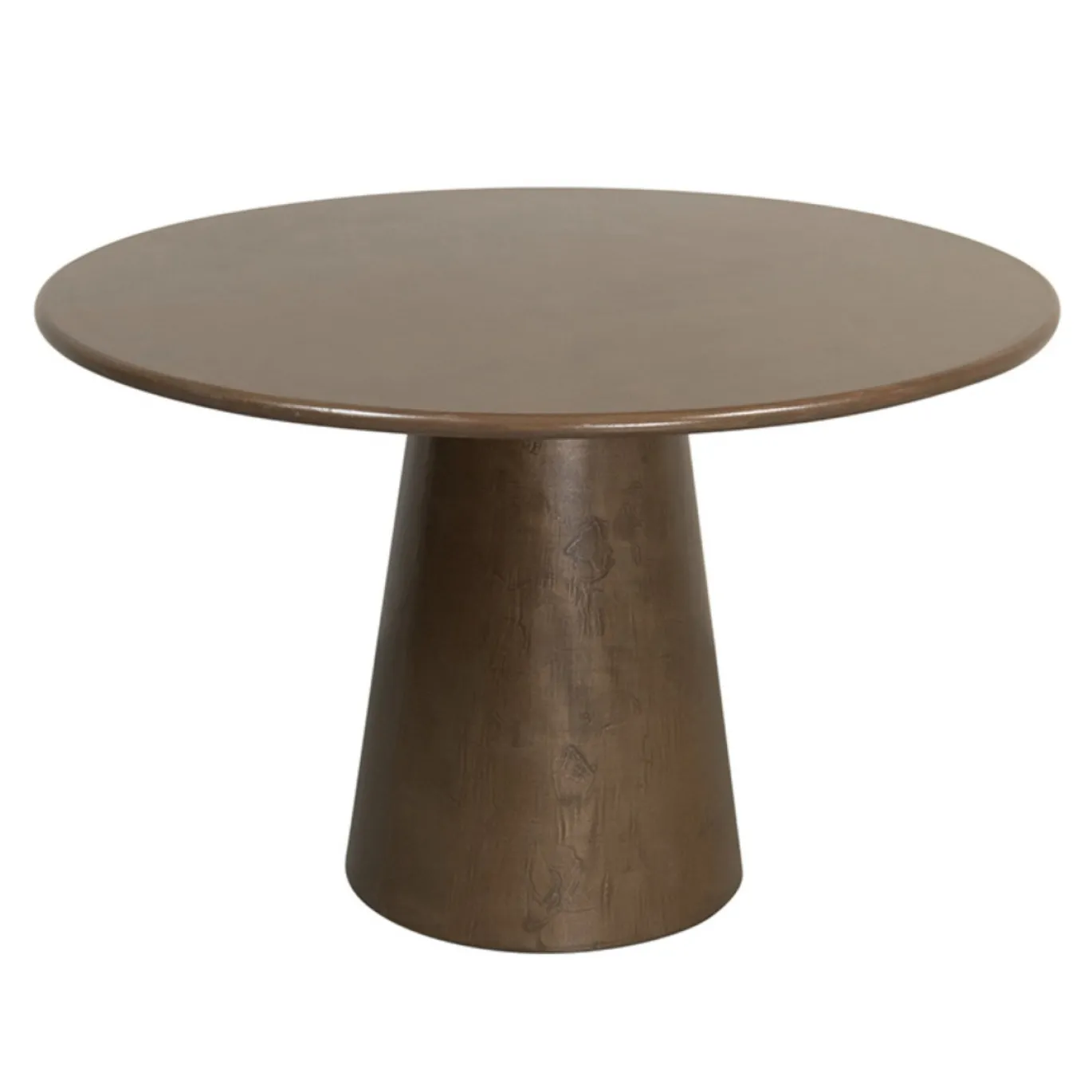 Pole to Pole Eettafel Forge Liquid Koper Ø120cm