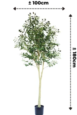 PrettyPlants Kunst Olijfboom Ernie 180cm