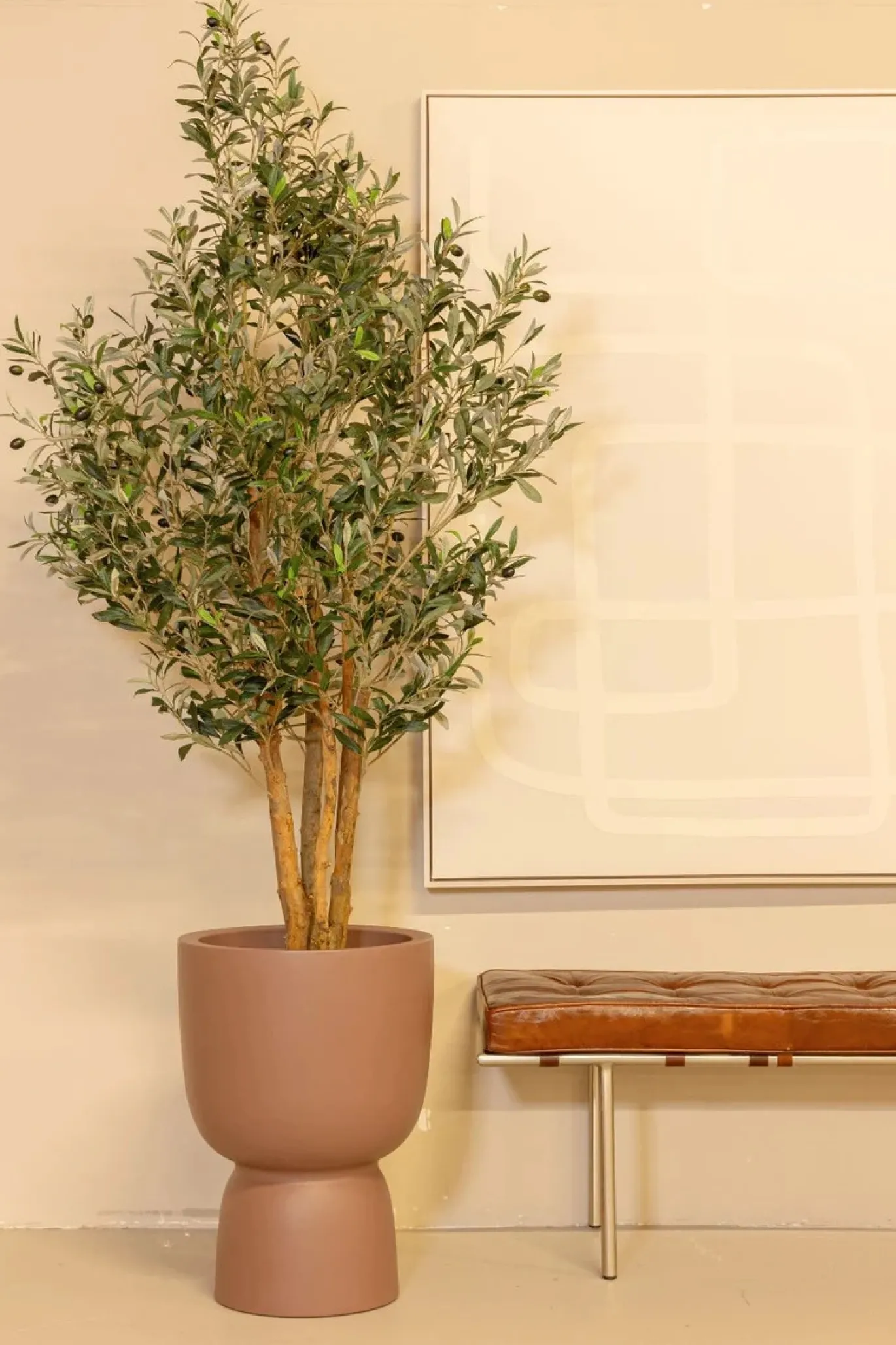 PrettyPlants Kunst Olijfboom Elmo 180cm