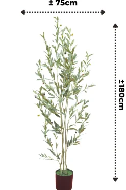 PrettyPlants Kunst Olijfboom Grover 180cm