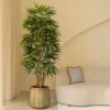 PrettyPlants Kunstpalm Raphis 180cm