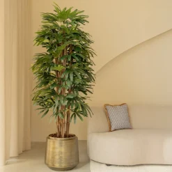 PrettyPlants Kunstpalm Raphis 180cm