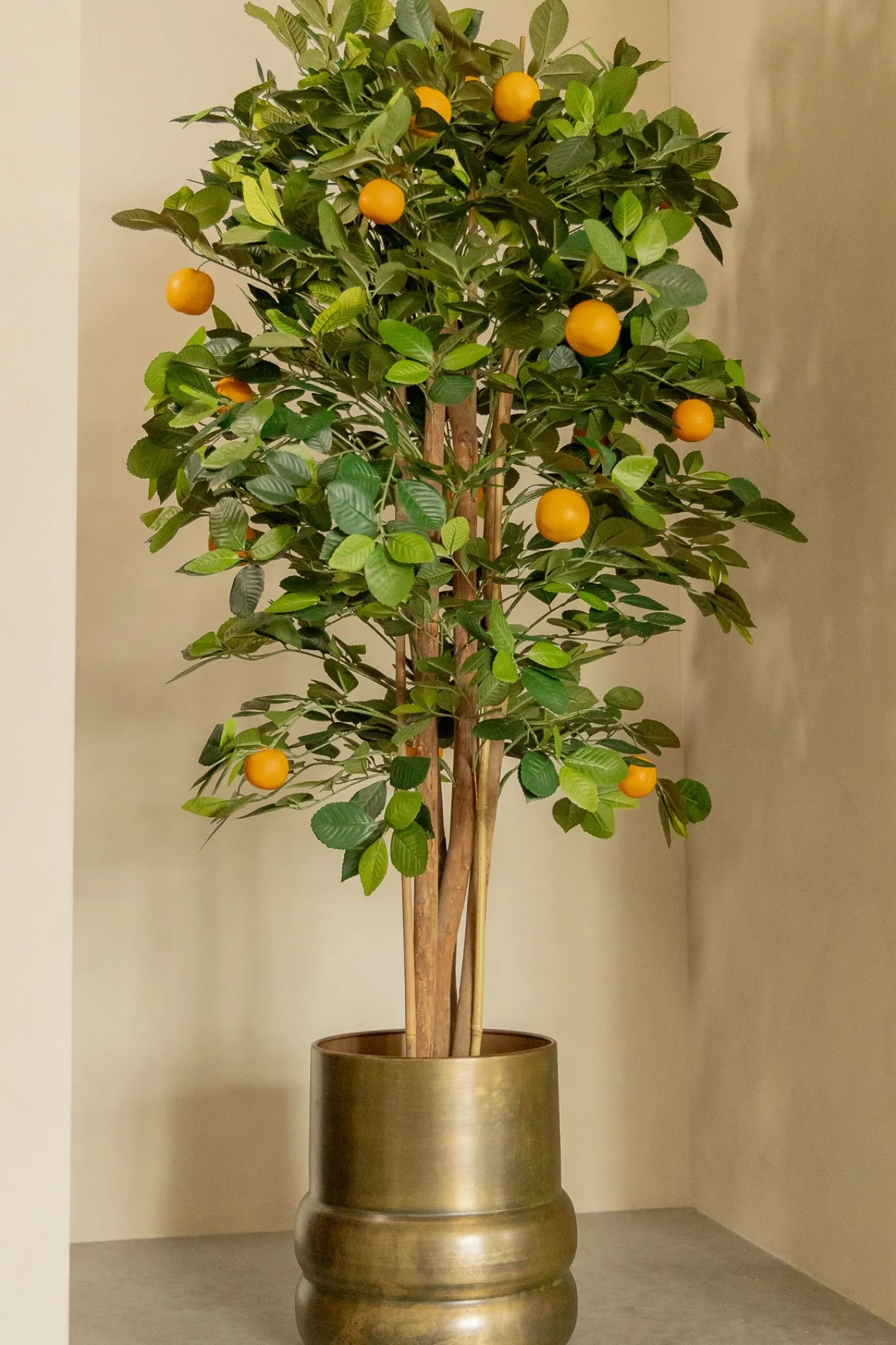 PrettyPlants Kunst Sinaasappelboom 120cm