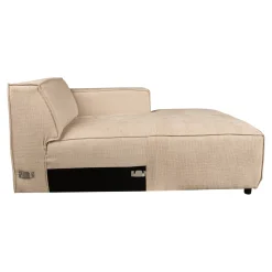 PTMD Bank Trapani Element Chaise Longue Rechts Mocca