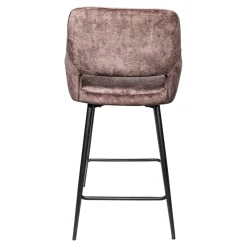 PTMD Barkruk Fal Low Velvet Bruin