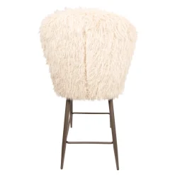 PTMD Barstoel Ares Fluffy Beige