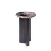 PTMD Bijzettafel Jisse Zwart Versteend Hout