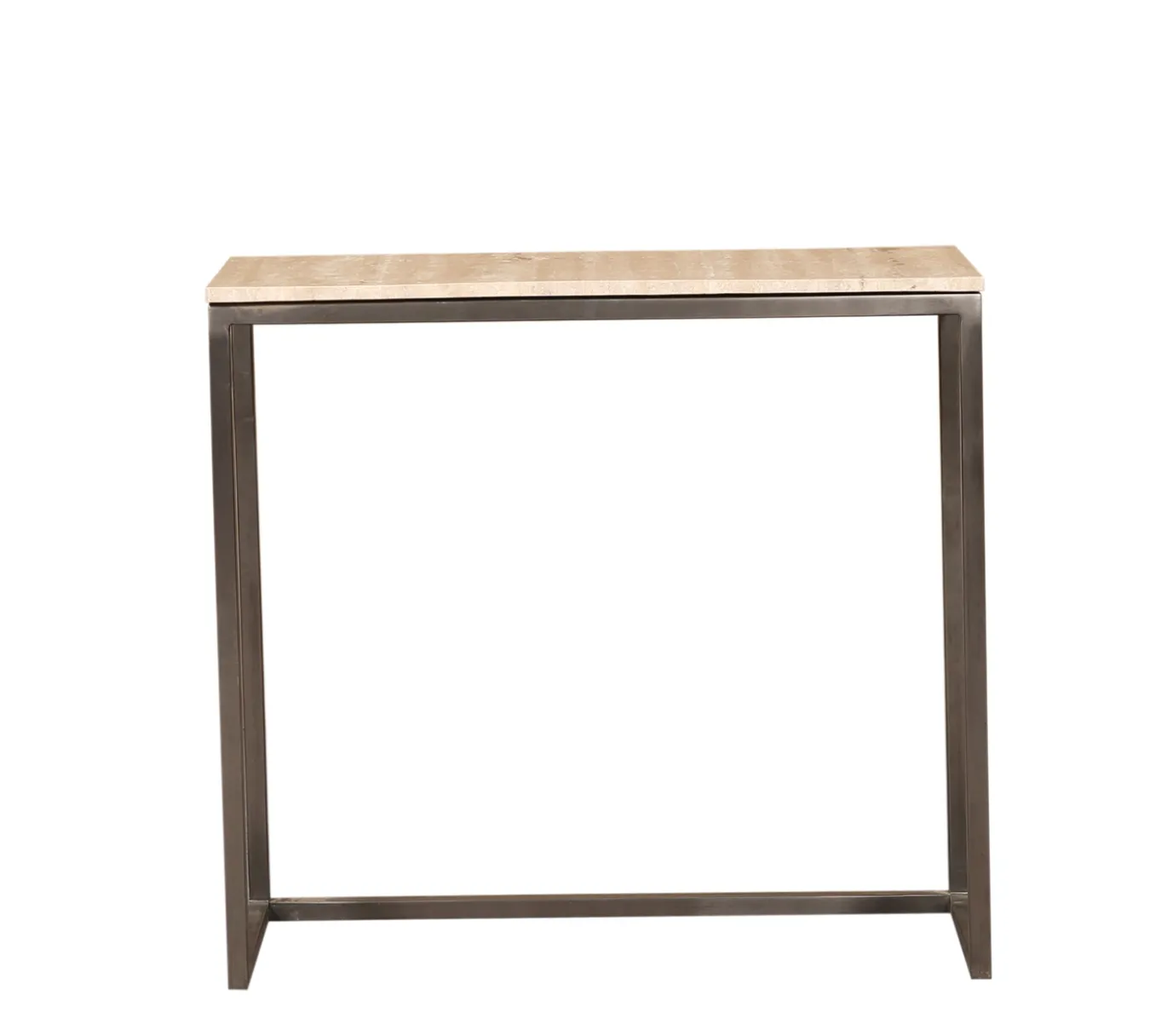 PTMD Bijzettafel Zoah Travertin/Zwart Set van 3