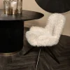 PTMD Eetkamerstoel Leander Hair Beige