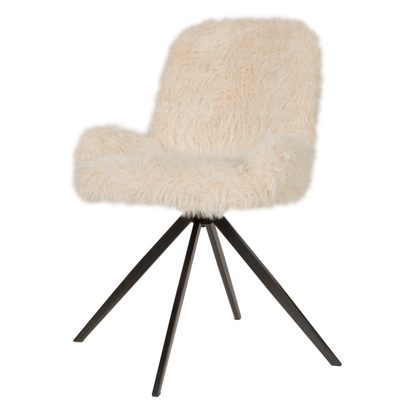 PTMD Eetkamerstoel Leander Hair Beige
